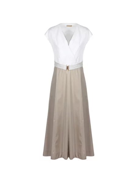 Sukienka maxi Purotatto z dekoltem w serek