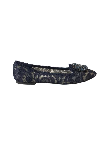 Balerinki Dolce And Gabbana niebieskie