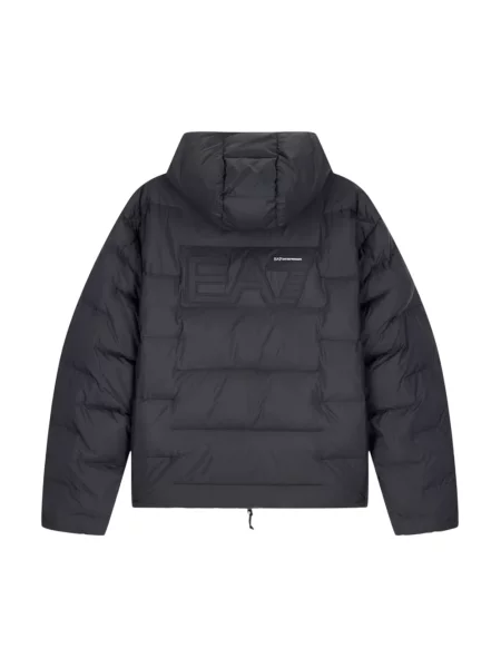 Kurtka bomber Emporio Armani Ea7 pikowany czarny