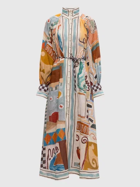 Сукня-сорочка Michelle в абстрактний принт Alemais