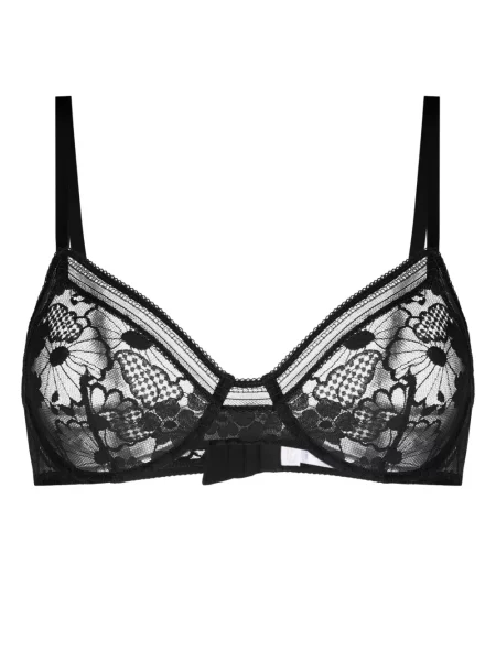 Sutien Eres din dantelă albastru