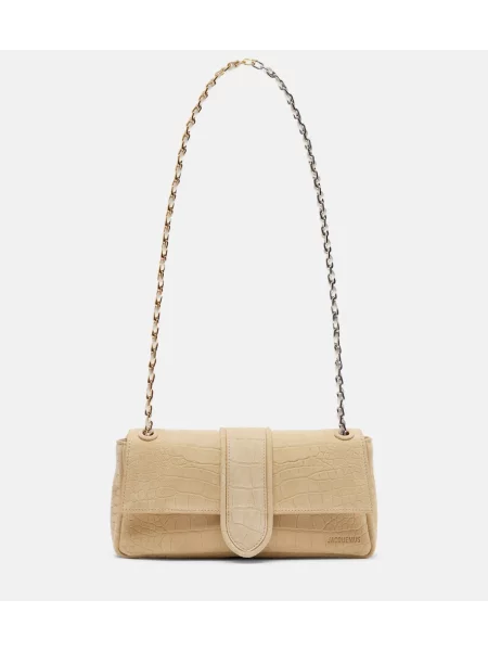 Torbica Jacquemus iz semiša bež