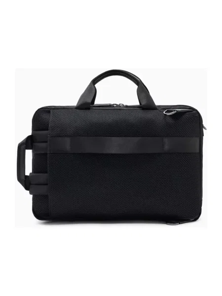Emporio Armani Torebki Mężczyzna ONE SIZE Skóra Torba podróżna czarny