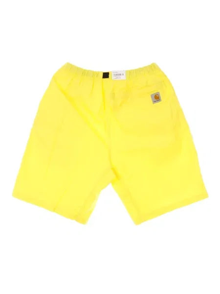 Szorty Carhartt Wip z kamieniami żółte