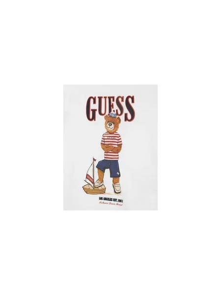 Guess Póló Regular Fit fehér