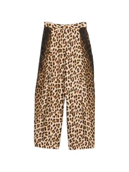 Pantaloni Sportmax cu model leopard