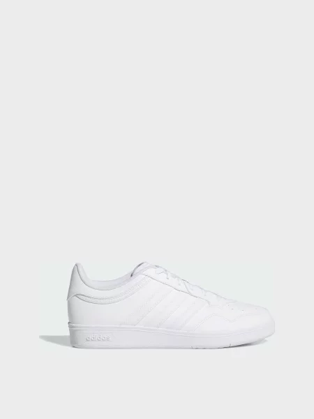 Кожаные кеды Adidas белые