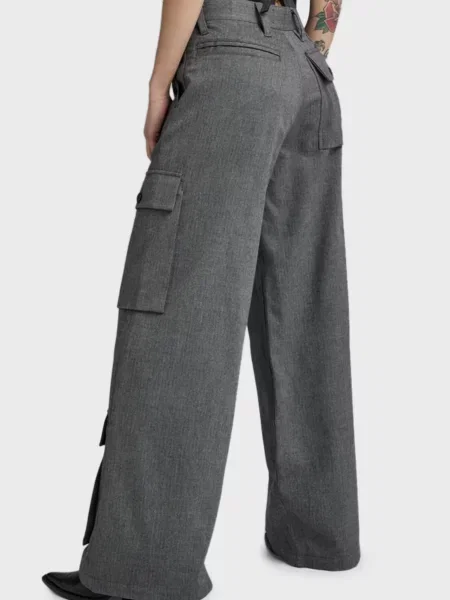 Штани карго G-star Raw сірі