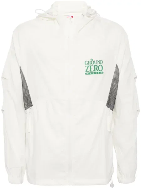 Яке Ground Zero с принт бяло