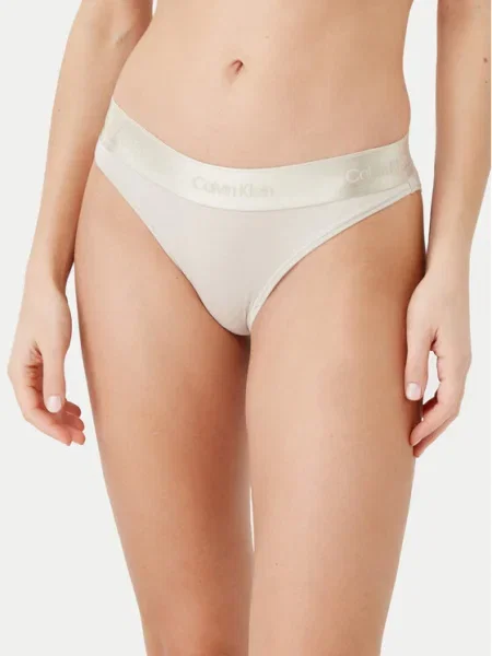 Calvin Klein Underwear Класически дамски бикини бежов