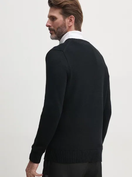 Sweter Ralph Lauren z długim rękawem czarny