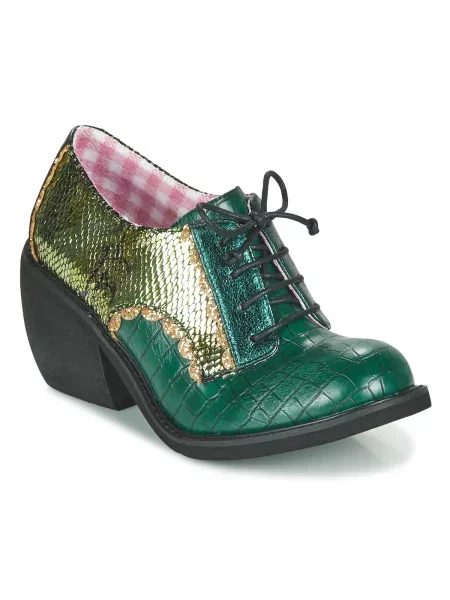 Pantofi Irregular Choice verde