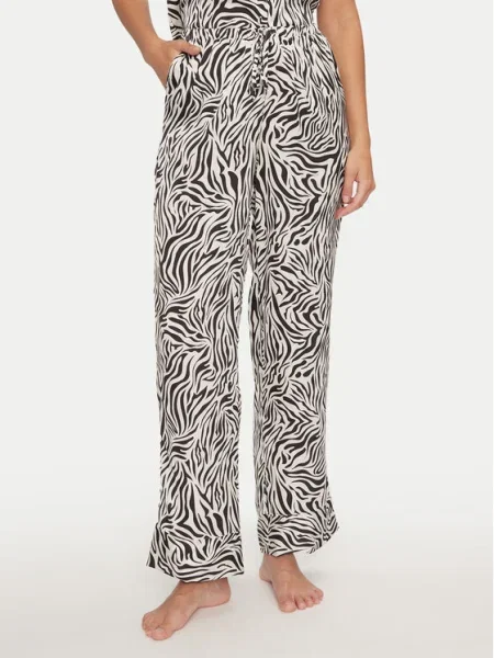 Hunkemöller Pantaloni pijama Peppers negru