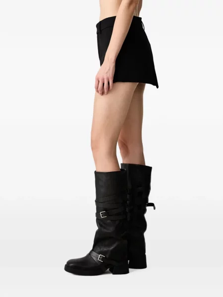 Fusta mini Vetements negru