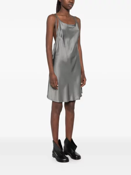 Rochie mini Halfboy cu bretele gri