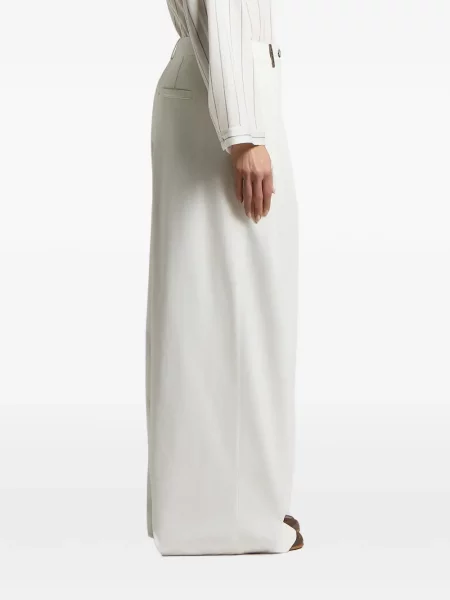 Pantaloni Peserico alb