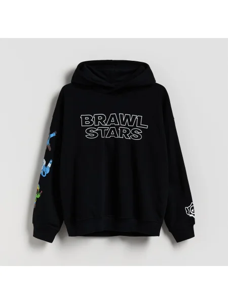 Reserved Brawl Stars pulóver fekete