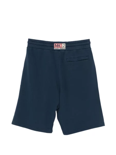 Pantaloni scurți Mc2 Saint Barth cu cordon albastru