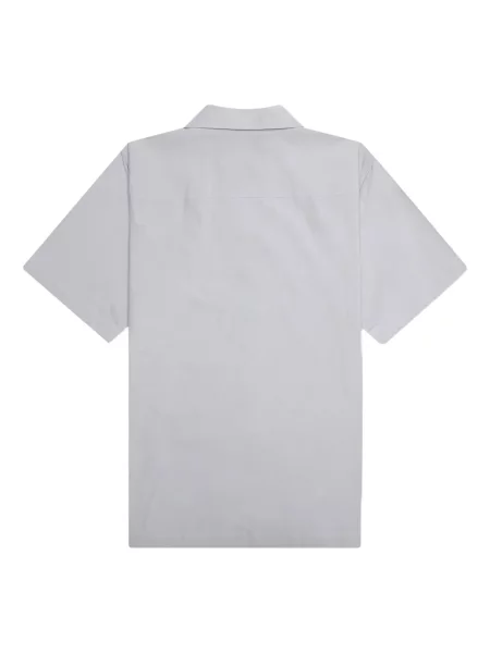 Cămașă Jil Sander cu broderie cu model floral gri