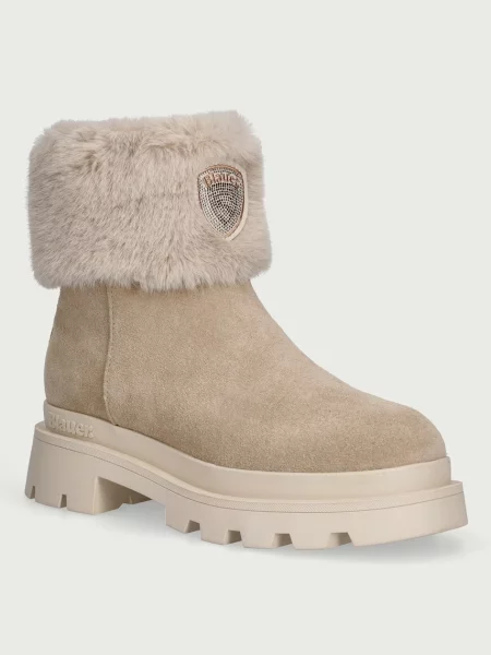 Pantofi Blauer din piele bej