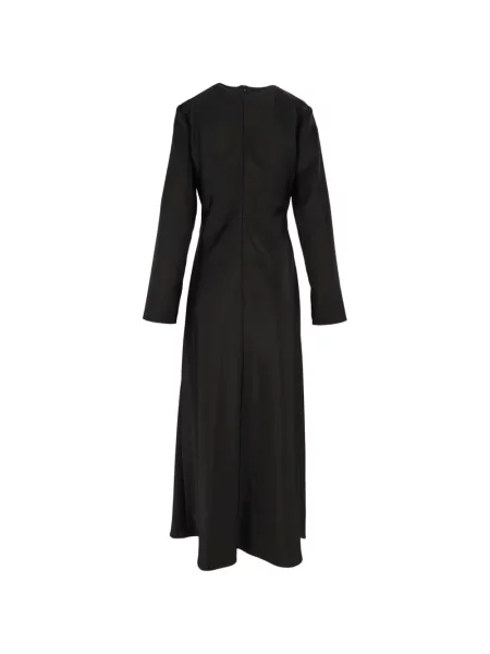 Lung rochie maxi Emporio Armani negru