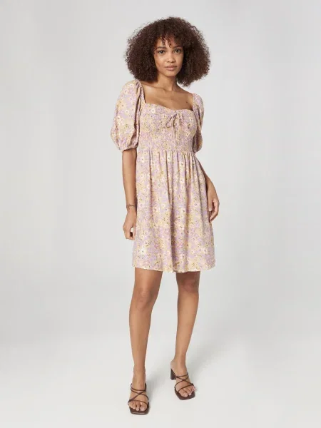 Daahls by Emma Roberts exclusively for ABOUT YOU Rochie Tilda bej / lila alb