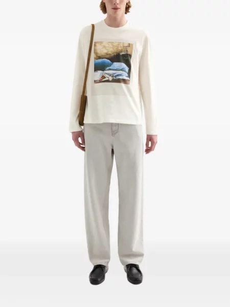 Tricou Jil Sander cu decolteu rotund