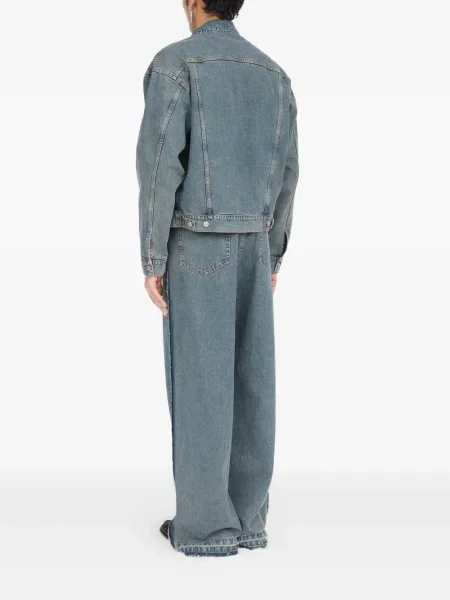 Geacă de blugi Mm6 Maison Margiela albastru