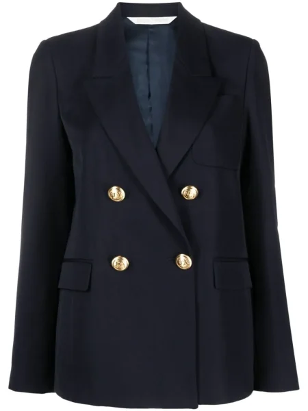 Sacou Palm Angels cu broderie albastru