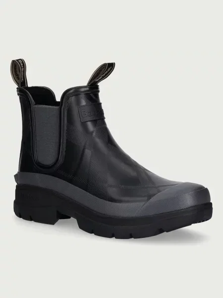 Barbour cizme Wellington pentru bărbați Breacon negru