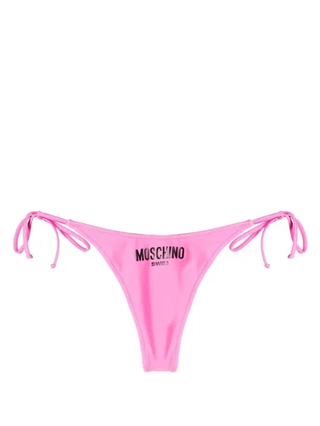 Raštuotas bikinis Moschino rožinė