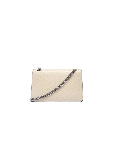 PINKO Válltáskák Pinko Sac Rabat Love One Light Mini Vitello Wr Blanc' fehér