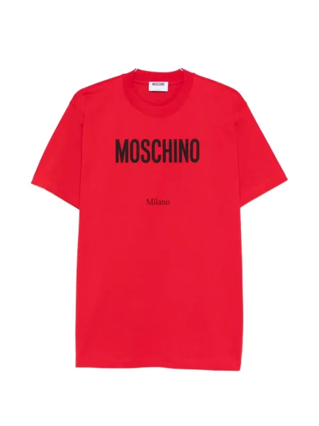 Tricou Moschino cu imagine roșu