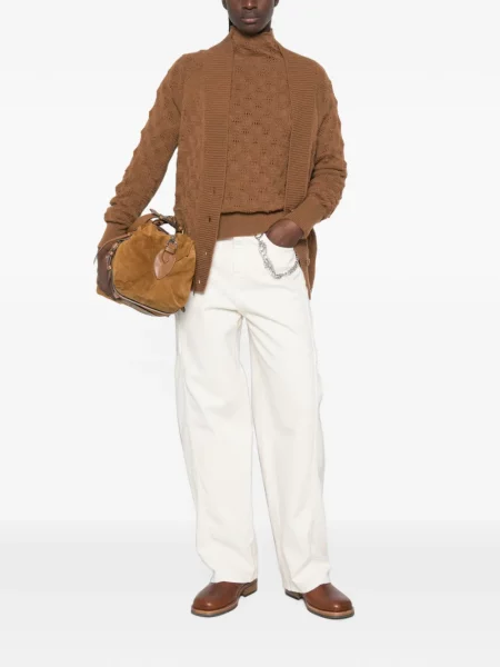 Cardigan Ermanno Scervino tricotate maro