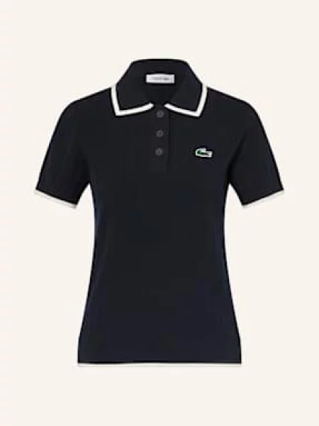 Lacoste Funkcyjna Koszulka Polo blau białe