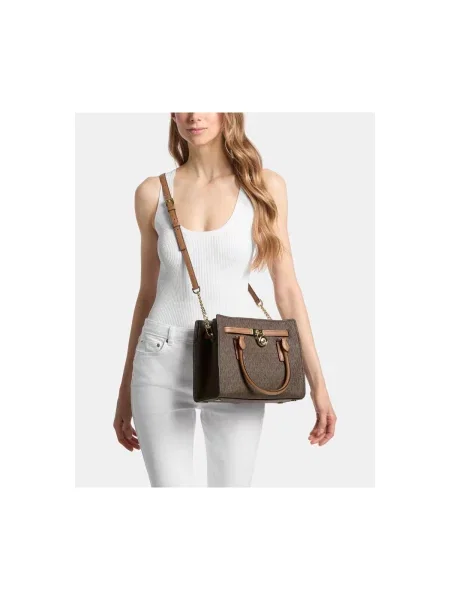 Kabelka Michael Michael Kors hnedá