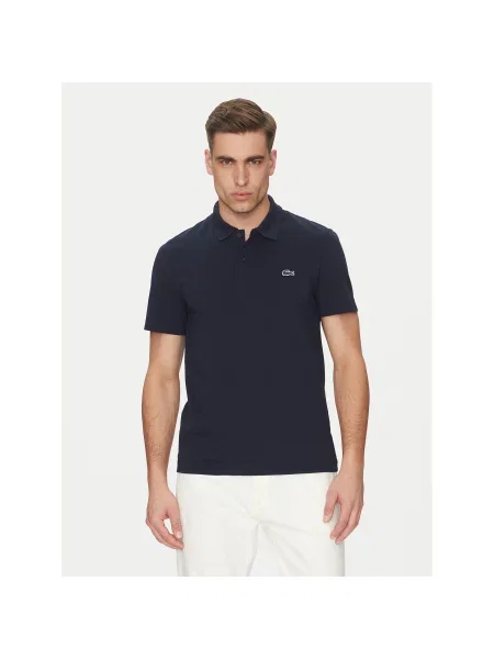 Поло Lacoste синее