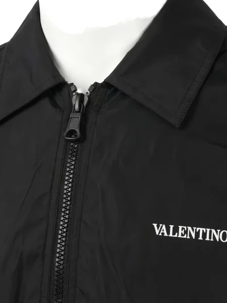 Palton Valentino Garavani cu imagine negru