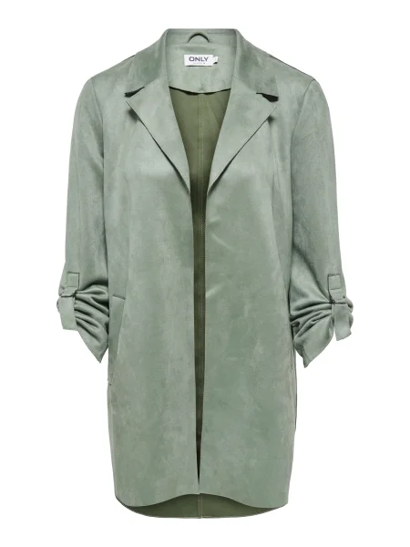 ONLY Palton de primăvară-toamnă ONLJOLINE mentă verde
