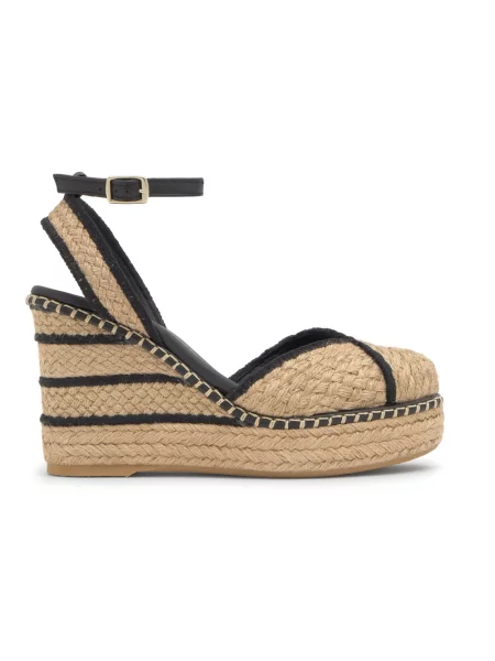 Espadryle Castaner skórzane