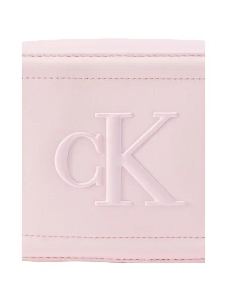 Calvin Klein geantă crossbody pentru femei cu imitație de piele roz