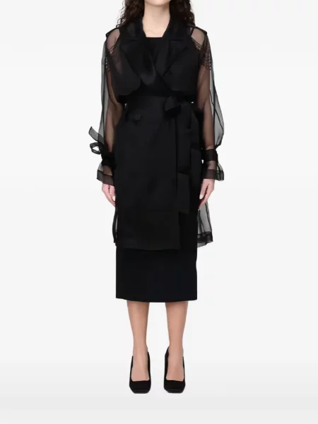 Trenci Pinko transparente negru