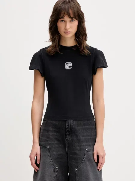 VETEMENTS tricou Biker Cross Logo