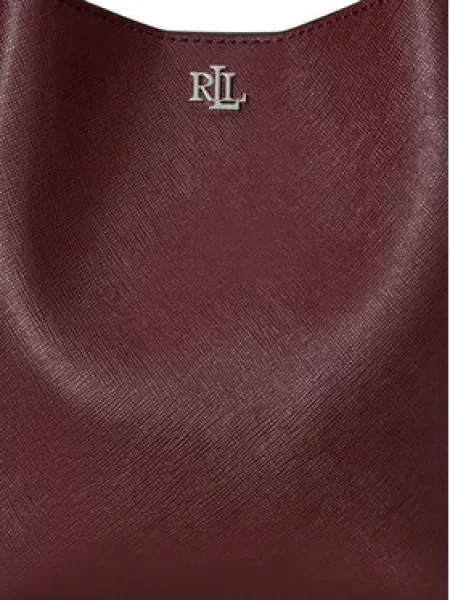 Torbica LAUREN RALPH LAUREN Tamnocrvena crvena