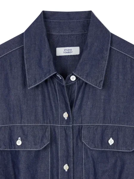 Krótki kombinezon Studio Tomboy niebieski