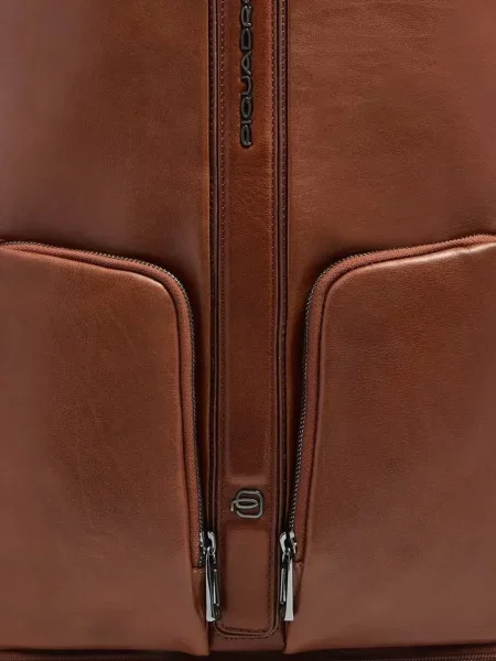 Rucsac Piquadro din piele maro