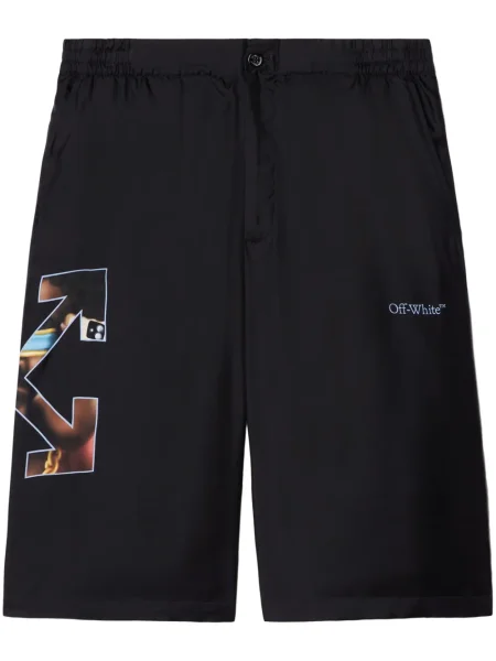 Pantaloni scurți Off-white alb
