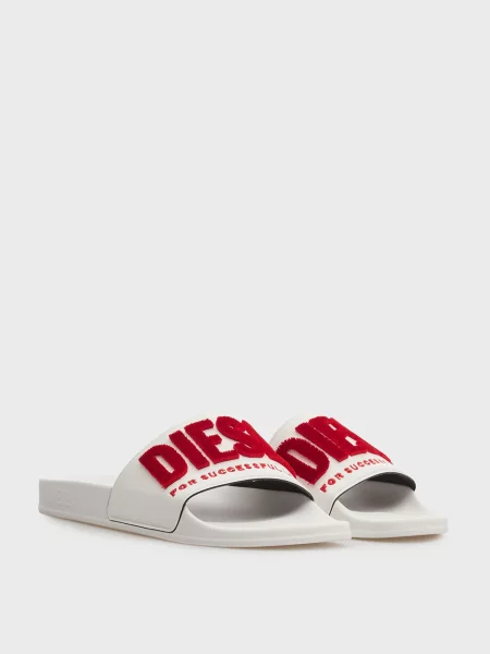 Шлепанцы Diesel белые