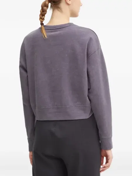 Decupat pulover Puma cu imagine violet