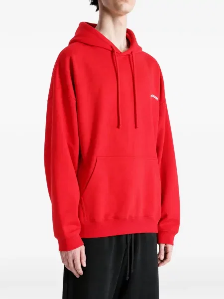 Hoodie Vetements με σχέδιο με κορδόνι κόκκινο